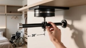 Rotating closet rods for limited mobility.jpg