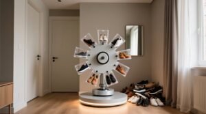 Rotating shoe carousel worth it for small spaces.jpg