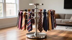 Rotating tie rack worth it for 50 ties.jpg