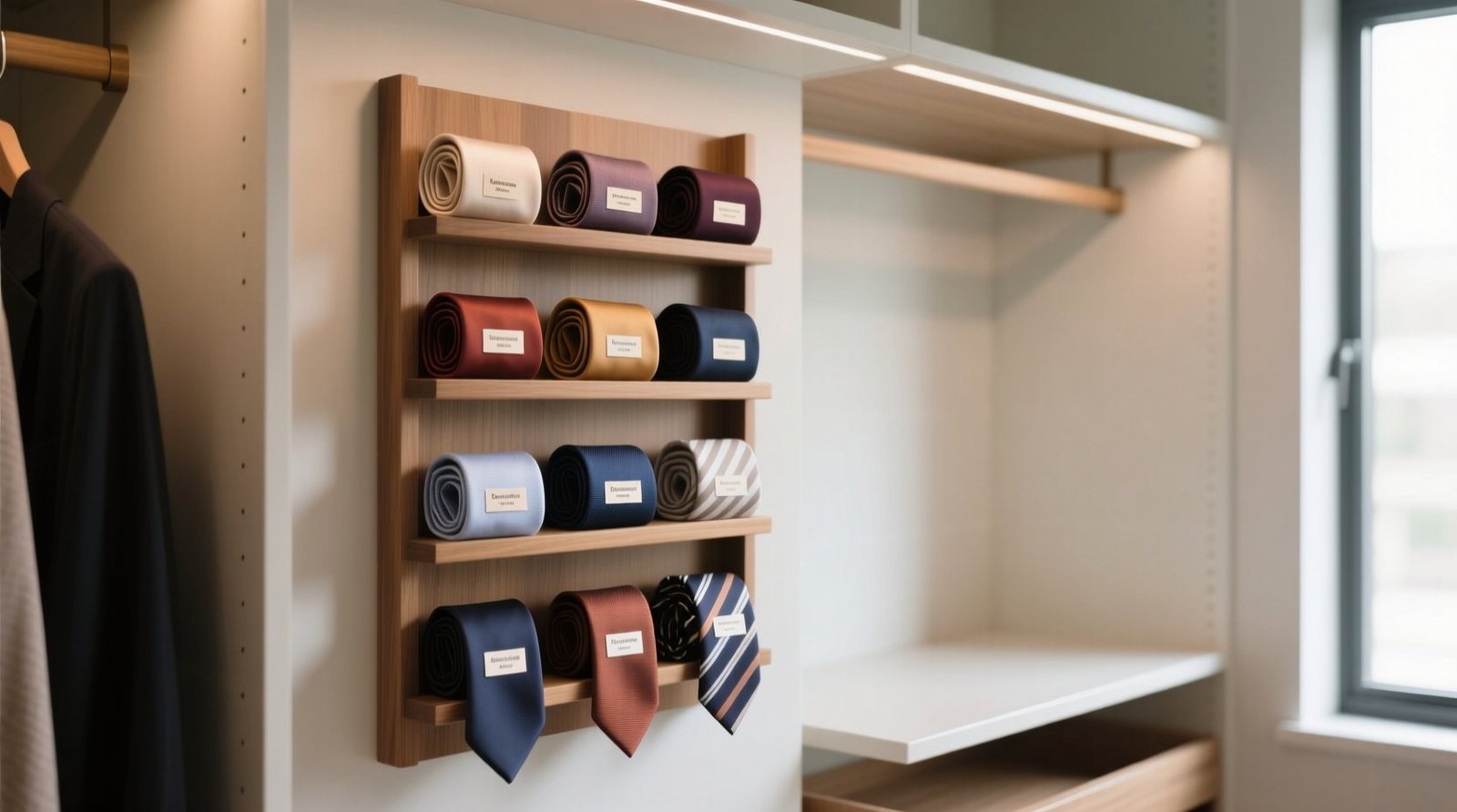 Rotating tie rack worth it honest closet organization tips.jpg