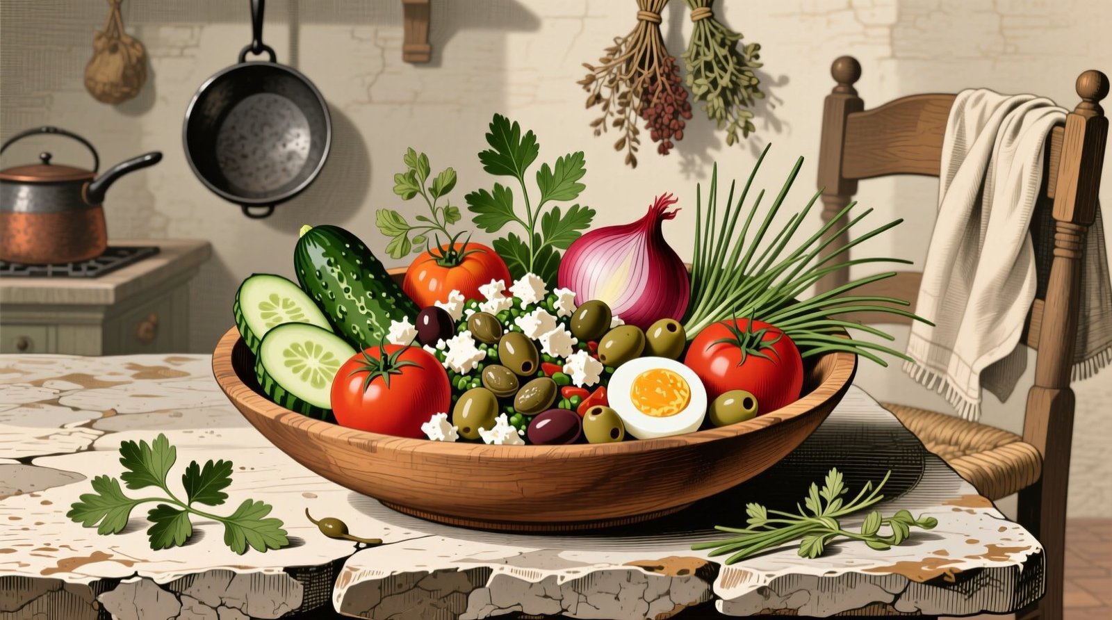 Salmagundi recipe authentic 17th century dish 12 science backed kitchen hacks.jpg