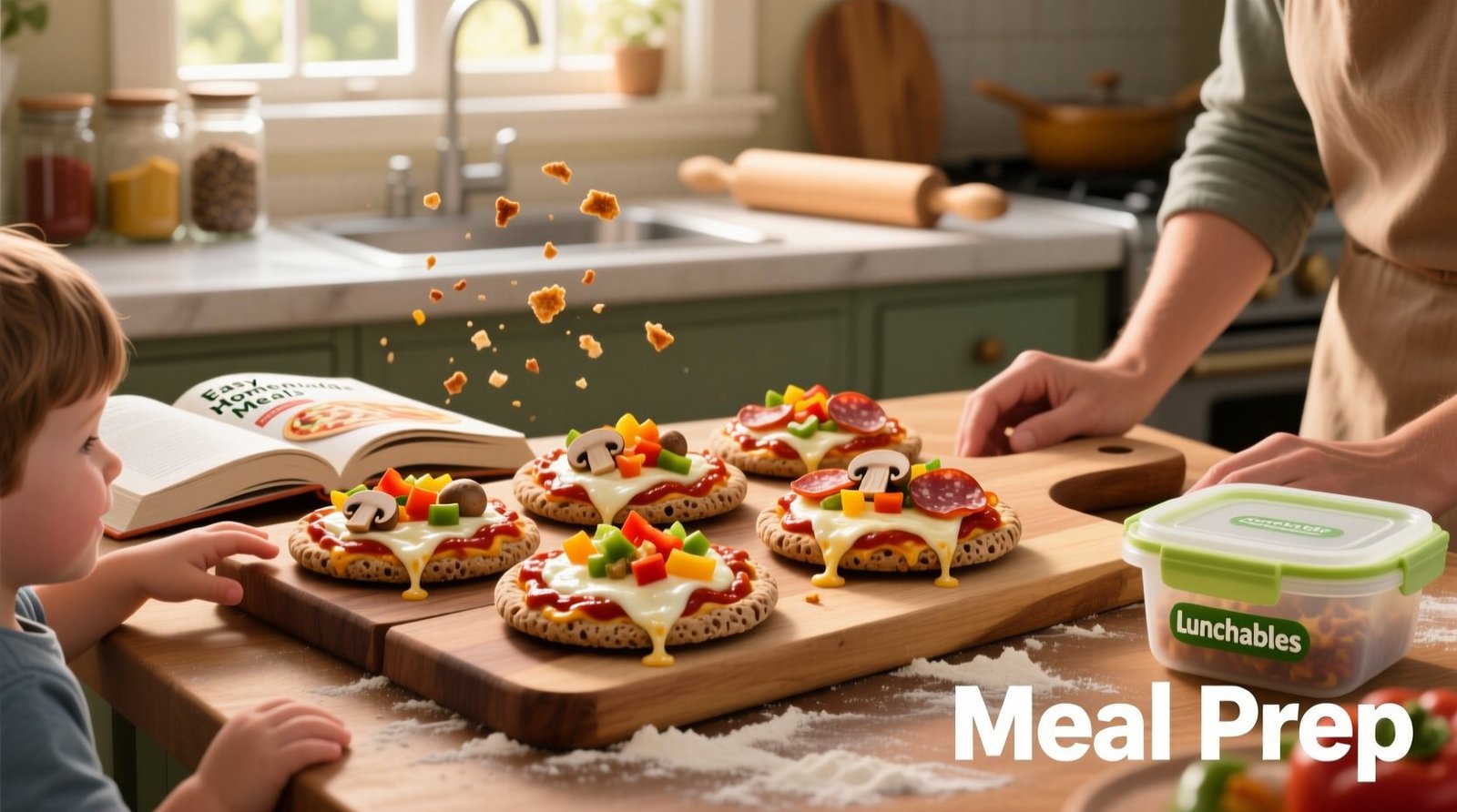 Save money with homemade versions of pizza lunchables.jpg