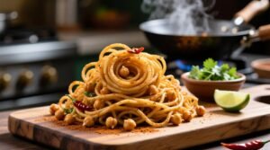 Sev fried chickpea noodles recipe crisp gluten free shelf stable.jpg