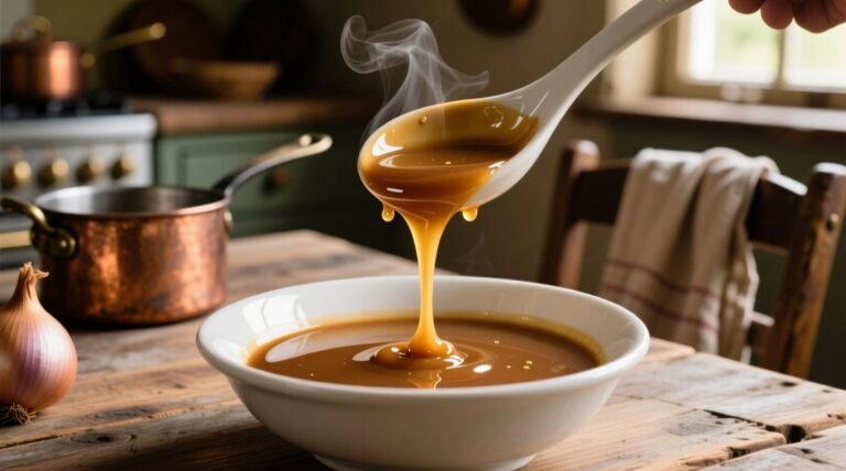 Shallot gravy the science backed 20 minute method no lumps no burn.jpg