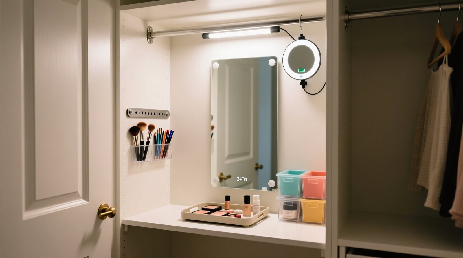 Shallow closet to makeup vanity no renovation.jpg