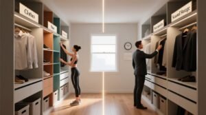 Shared closet organization for clashing schedules eras.jpg