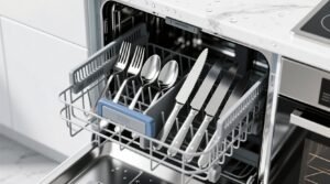 Should you put silverware in dishwasher basket or rack science backed answer.jpg
