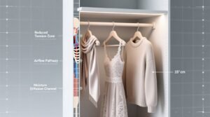 Silk dresses next to wool sweaters safe.jpg