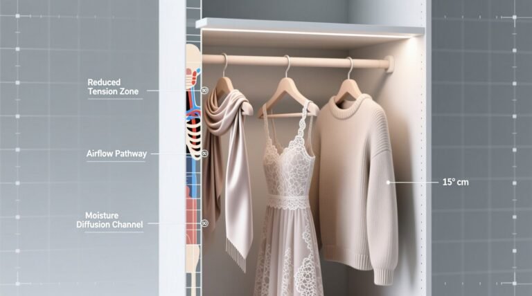 Silk dresses next to wool sweaters safe.jpg