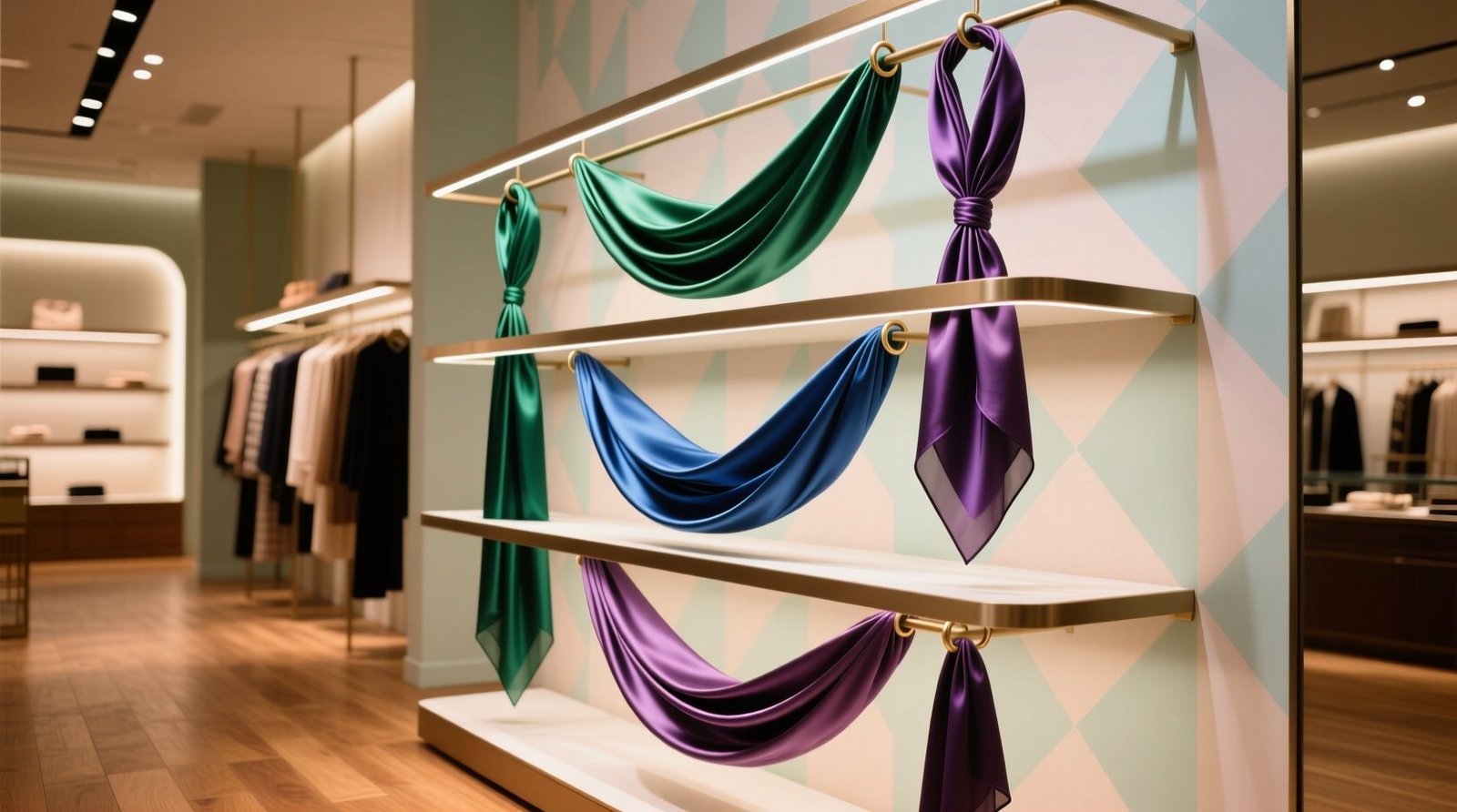 Silk scarf storage non slip closet organization tips.jpg