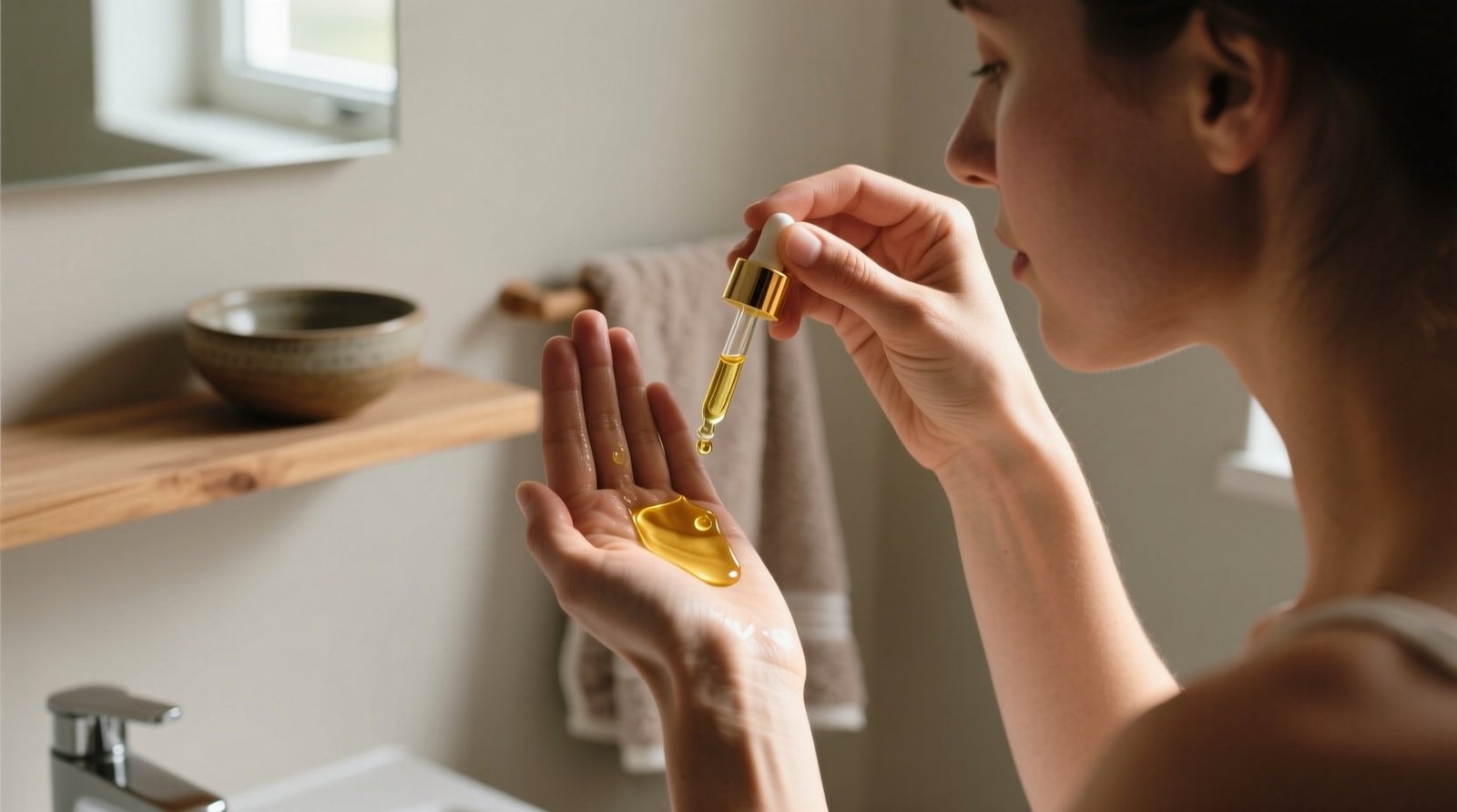 Skip fancy lotions and use oil to moisturize your skin.jpg