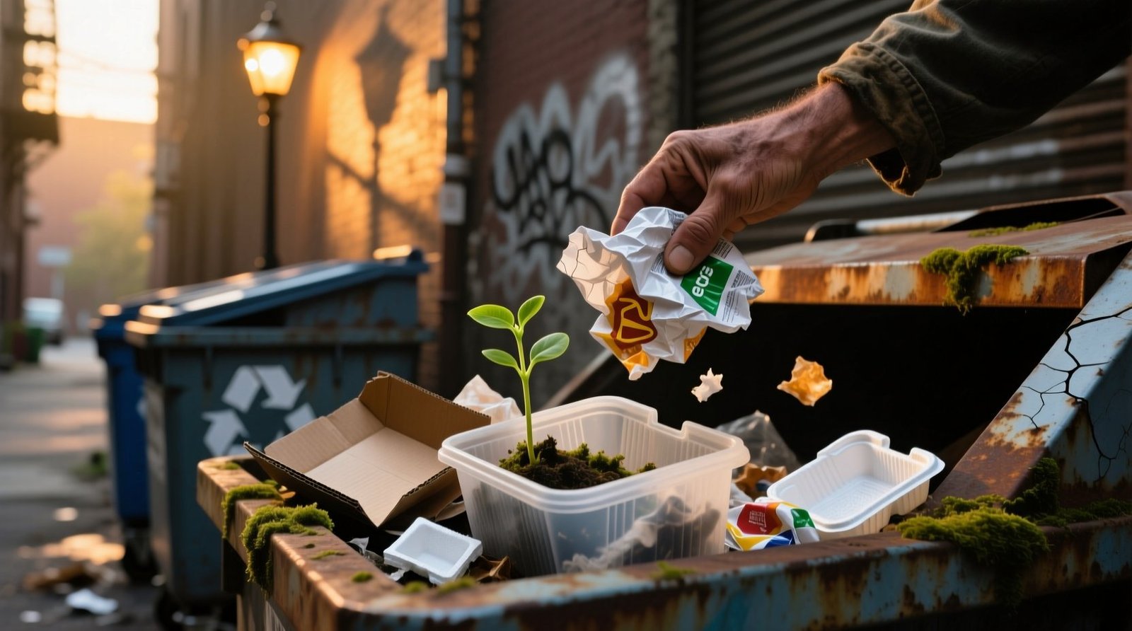 Slow progress recycling fast food waste the eco cleaning gap.jpg