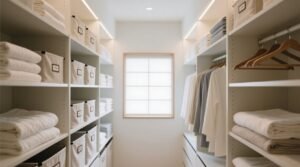 Small linen closet organization space smart fabric safe systems.jpg