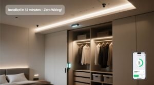 Smart closet lighting worth it for 6am quiet retrieval.jpg