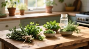 Sort fresh herbs by hard and soft for better freshness science backed storage.jpg