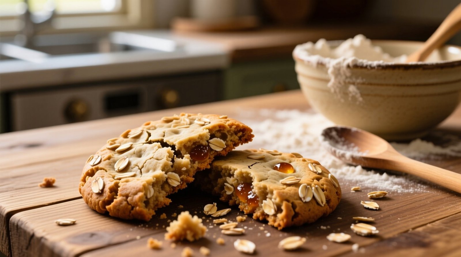 Sourdough Discard Oatmeal Cookies: Waste-Free, Texture-Perfect