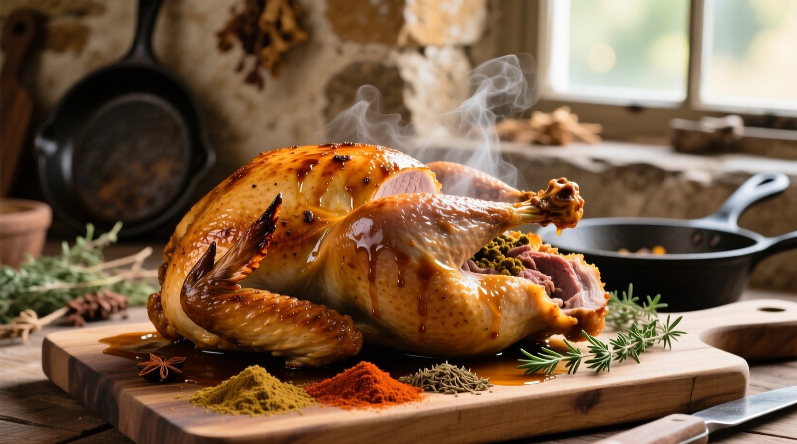 Spiced buttermilk brined turkey science backed brining guide.jpg