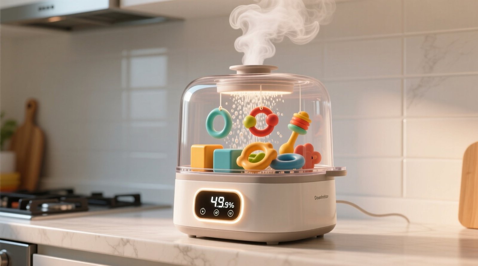 Steam sanitize toddler toys safely.jpg