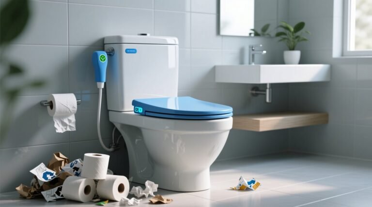 Stop using toilet paper get the blue bidet for real eco cleaning.jpg