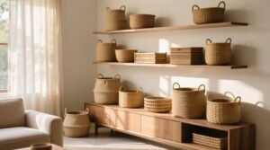 Storage solutions using baskets a textile safe closet system.jpg