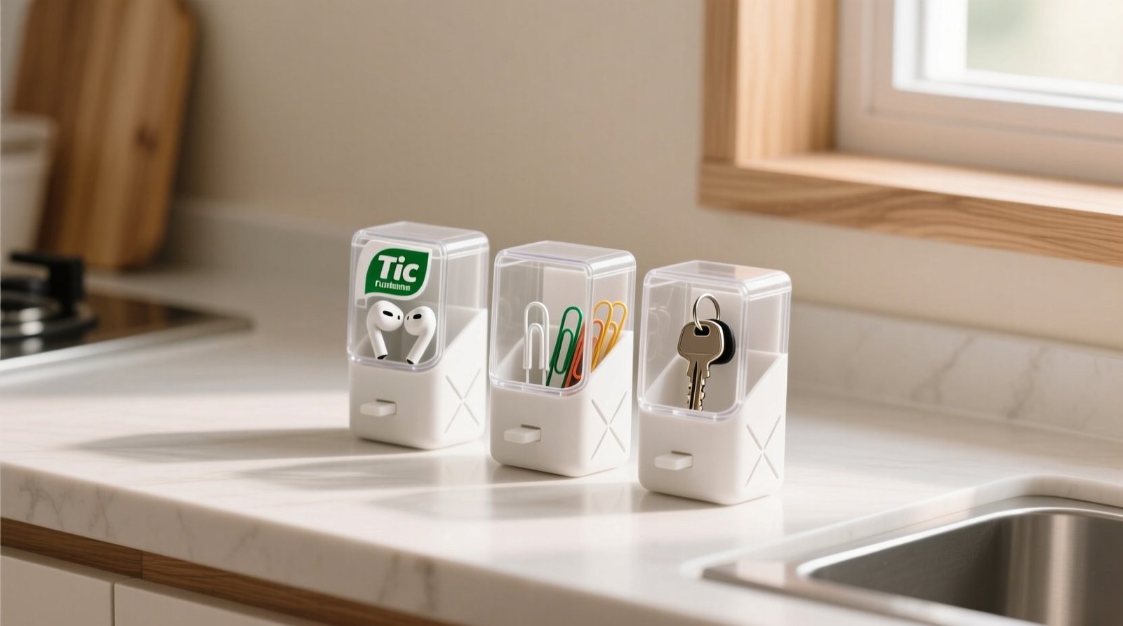 Store Small Items in Tic Tac Dispensers for No Hassle Sorting & Portioning