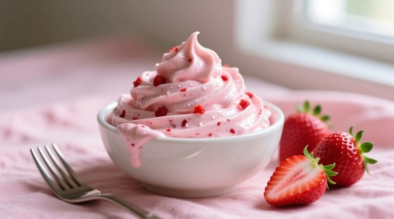 Strawberry frosting recipe stable vibrant grain free no dye.jpg