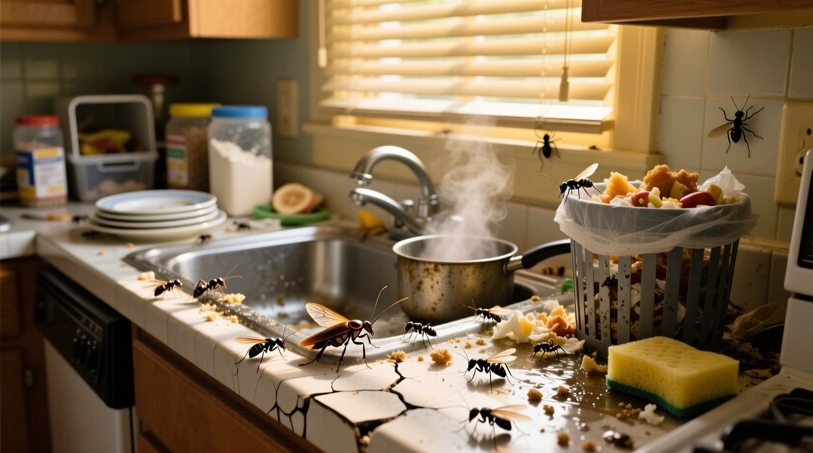 Summer cleaning mistakes that are attracting bugs.jpg