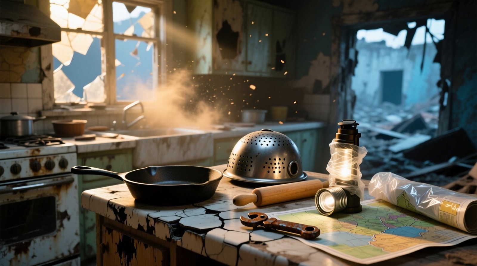 Survive the apocalypse with these common kitchen items.jpg