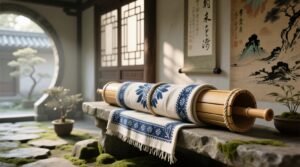 Tenugui storage dowel rolled closet organization tips.jpg