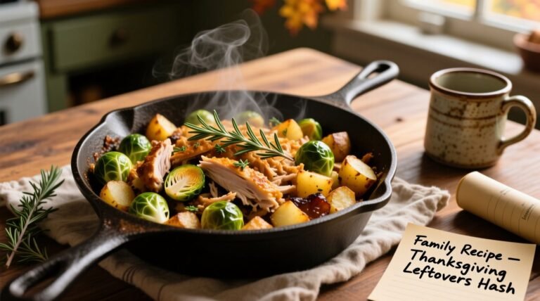 Thanksgiving leftovers brussels sprout potato turkey hash recipe.jpg