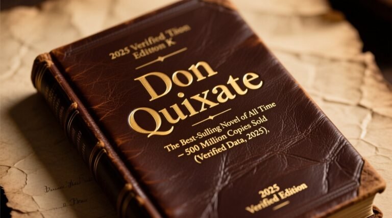The best selling novel of all time don quixote 500 million copies 2025 verified data.jpg