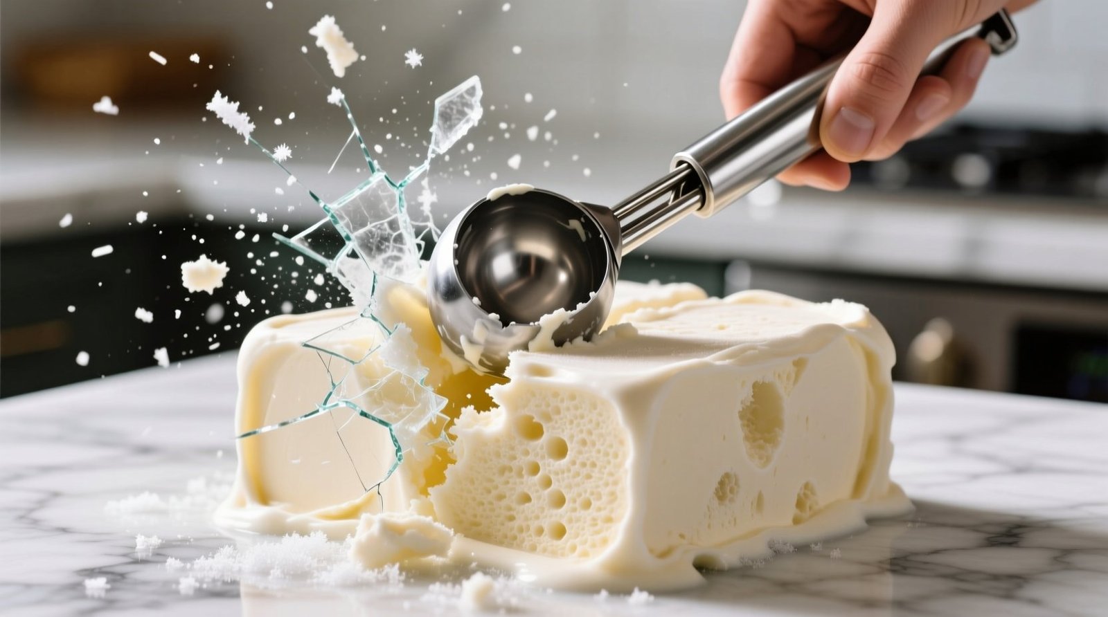 The Best Way to Scoop Hard Ice Cream: Science-Backed Technique