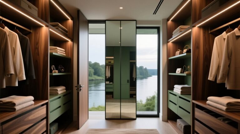 The expertly planned river house primary closet reveal.jpg