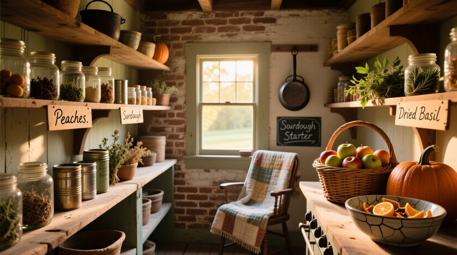The farmhouse pantry reveal is not closet organization.jpg