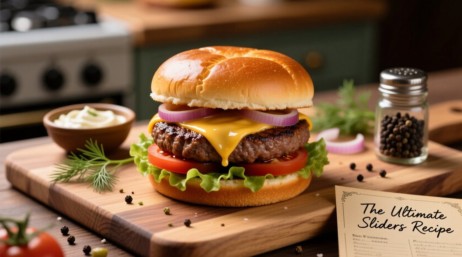 The Ultimate Sliders Recipe: Food-Science Precision for Perfect Mini Burgers