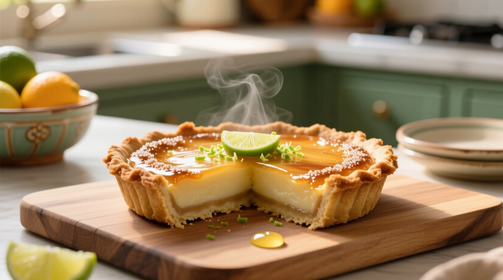 This Air Fried Key Lime Pie Is So Easy It Feels Like Cheating