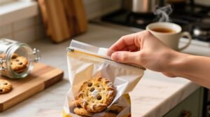 This is how you reseal a pack of cookies to keep them fresh.jpg