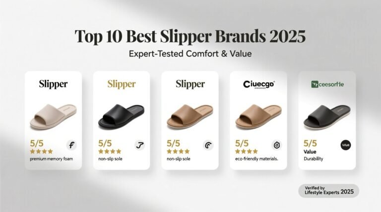 Top 10 best slipper brands 2025 expert tested comfort value.jpg
