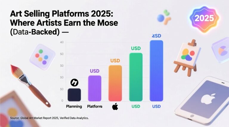 Top 5 art selling platforms in 2025 where artists earn the most data backed.jpg