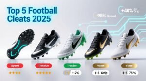 Top 5 best football cleats of 2025 speed traction value.jpg