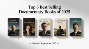 Top 5 best selling documentary books of 2025 updated september.jpg