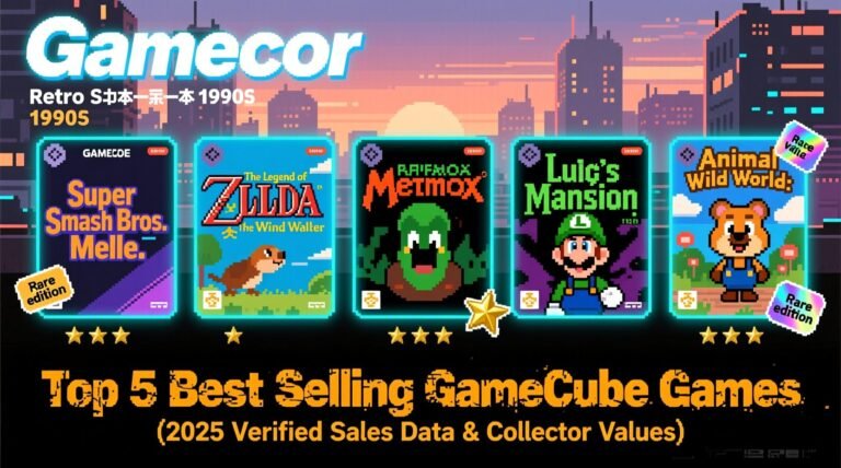 Top 5 best selling gamecube games 2025 verified sales data collector values.jpg