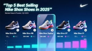 Top 5 best selling nike shox shoes in 2025 market data trends.jpg