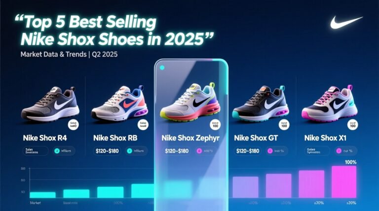 Top 5 best selling nike shox shoes in 2025 market data trends.jpg