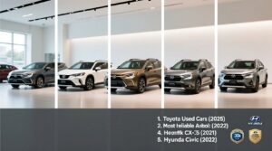 Top 5 best used cars in 2025 most reliable affordable picks.jpg