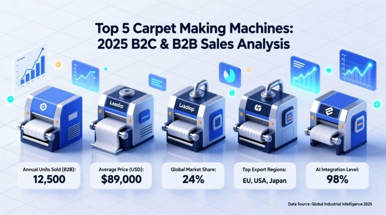 Top 5 carpet making machines 2025 b2c b2b sales analysis data driven.jpg