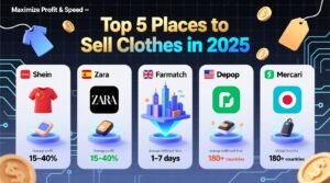 Top 5 places to sell clothes in 2025 maximize profit speed.jpg