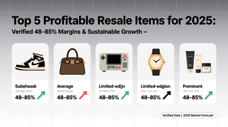 Top 5 profitable resale items for 2025 verified 48 85 margins growth.jpg