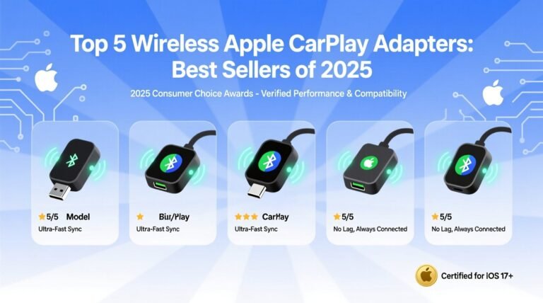 Top 5 wireless apple carplay adapters best sellers of 2025.jpg