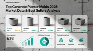 Top concrete planter molds 2025 market data best sellers analysis.jpg
